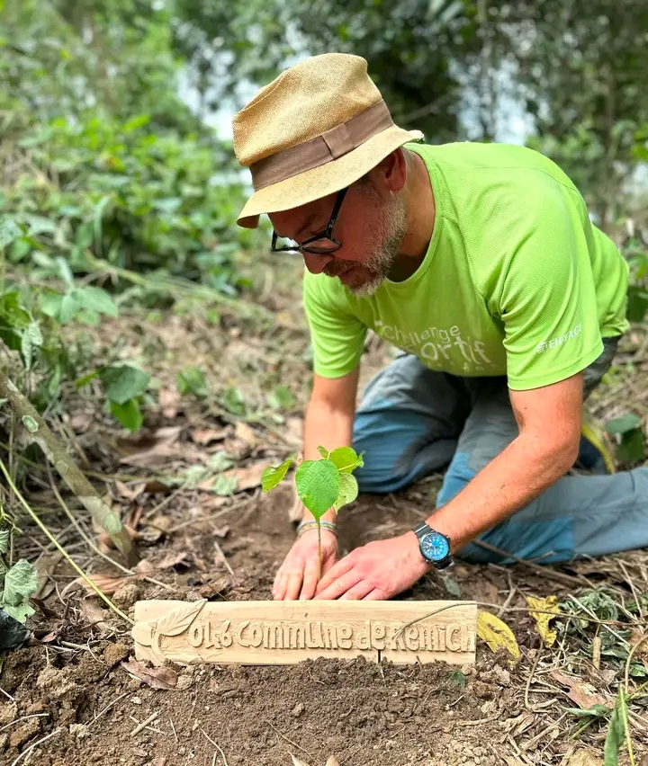 Projet aménagement des zones dégradées : plus de 100 hectares ont  été aménager dans le Domaine de la Rêverie et à Dabou.